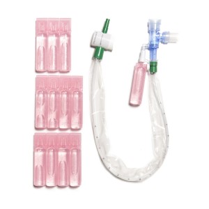 HALYARD* Turbo-Cleaning Closed Suction Catheter, Double Swivel Elbow, WET PAK*